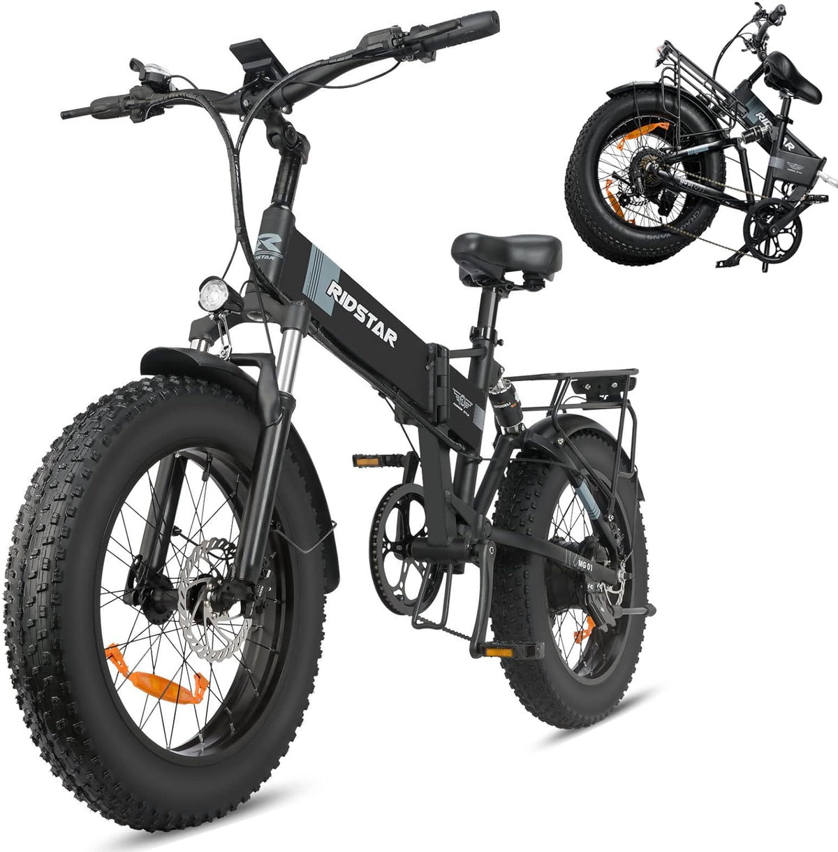 Ridstar H20 1000W Electric Mountain Bike