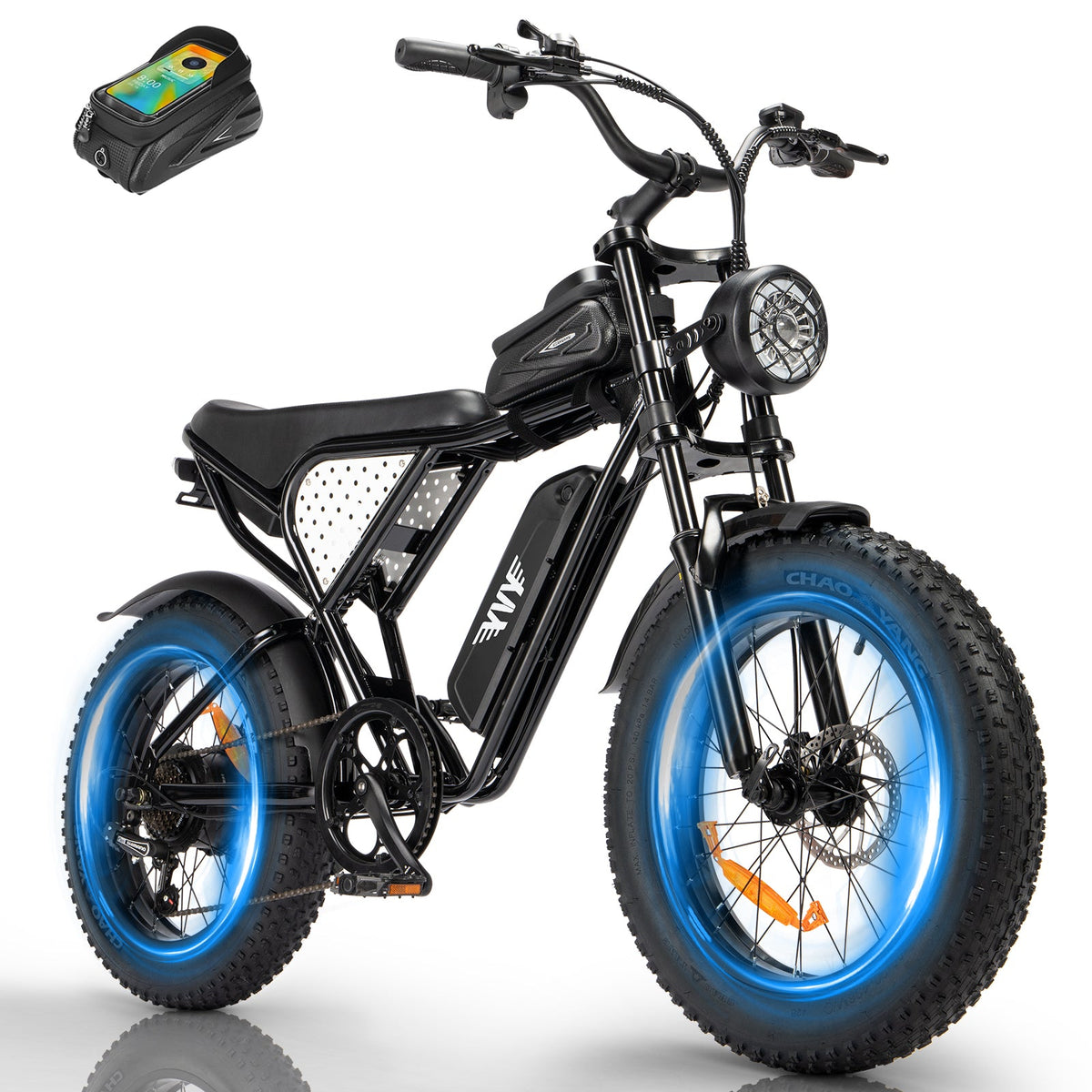 YVY C20MINI 1000W Fat Tire Ebike