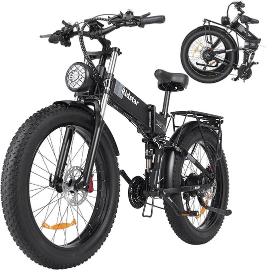 Ridstar 26Inch Folding Electric Bike