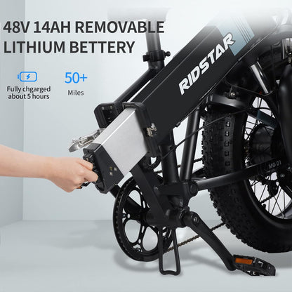 Ridestar H20 - 1000W Electric Mountain Bike