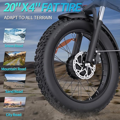 Ridestar 26Inch - Folding Electric Bike