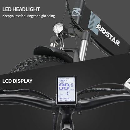 Ridestar H20 - 1000W Electric Mountain Bike